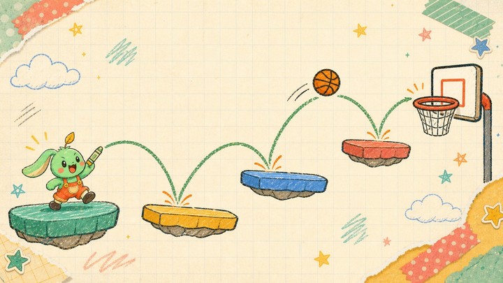 涂鸦投篮
